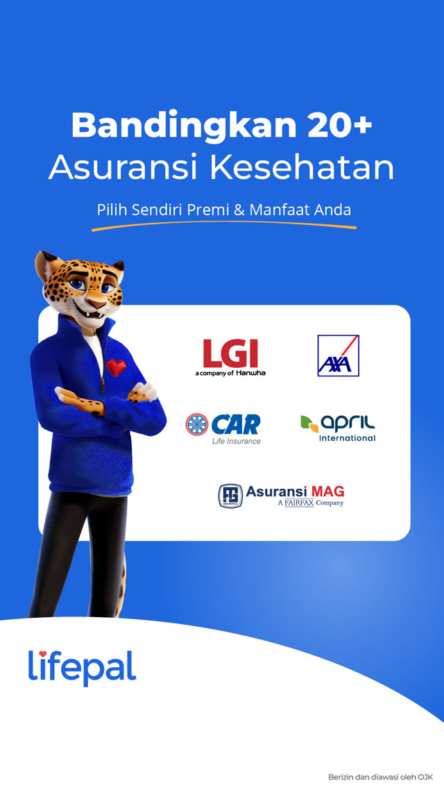 Iklan Lifepal bandingkan 20 lebih asuransi kesehatan