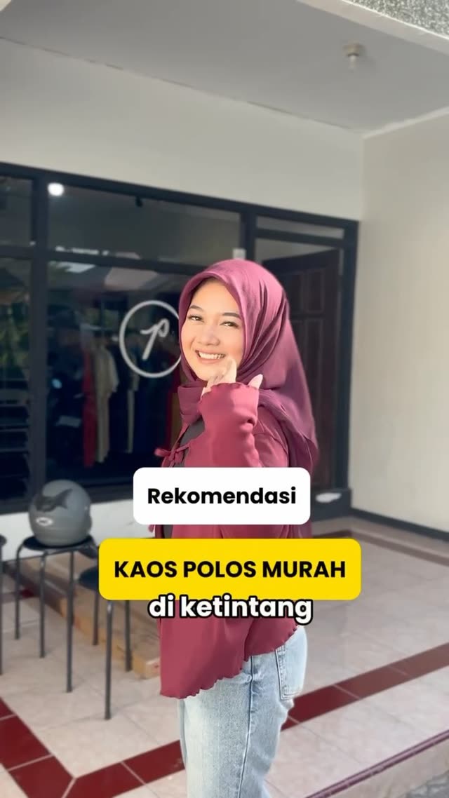 Iklan KAOS POLOS SBY rekomendasi kaos polos murah