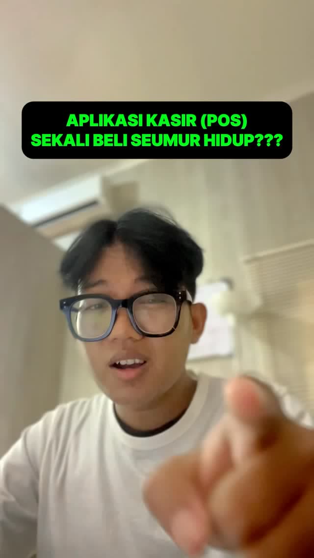 Iklan aplikasi kasir Santai Scale sekali beli seumur hidup