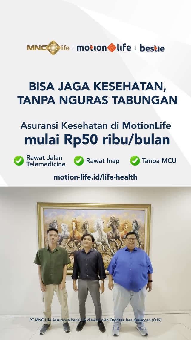 Iklan MNC LIFE MotionLife asuransi kesehatan murah