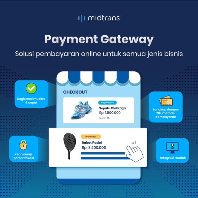 Iklan payment gateway Midtrans