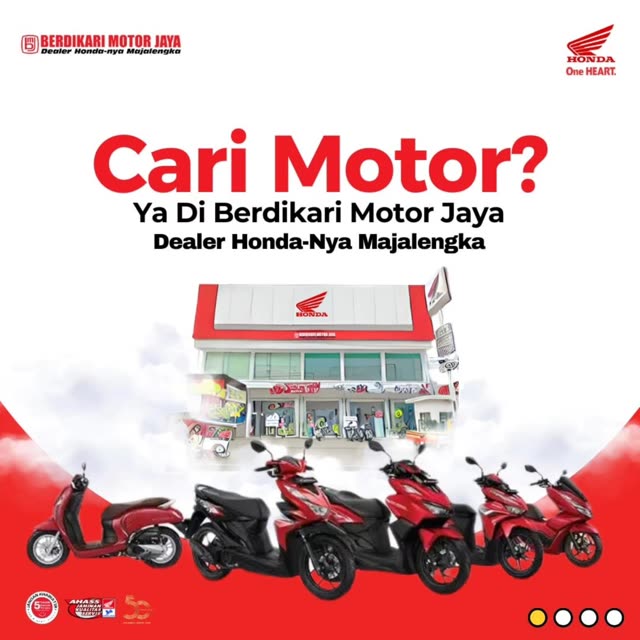 Iklan Honda Berdikari Motor dealer motor