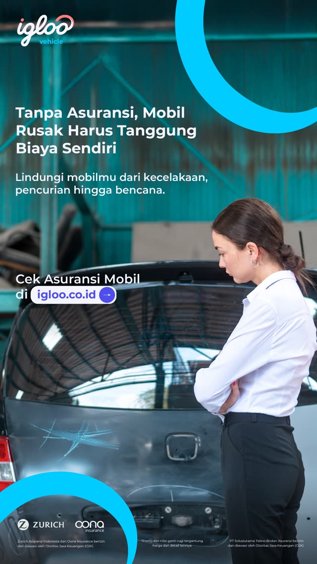 Iklan Igloo Indonesia asuransi mobil tanpa ribet