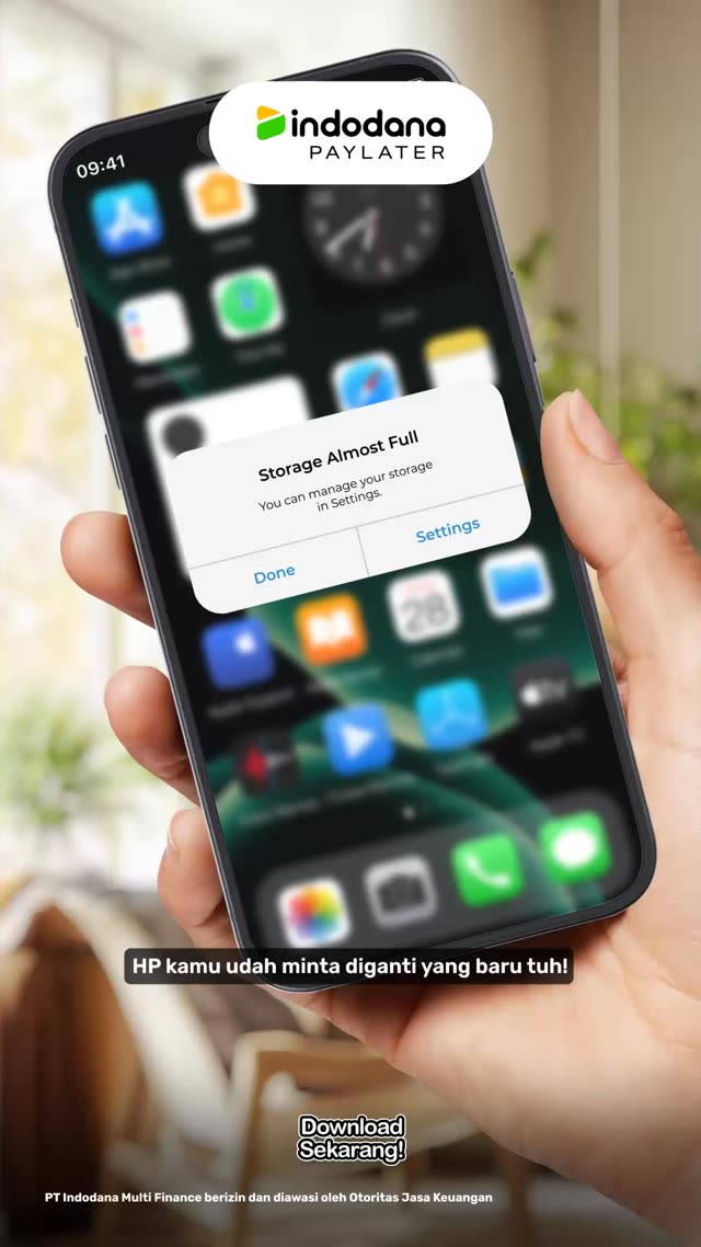 Iklan Indodana cicil HP baru pakai paylater