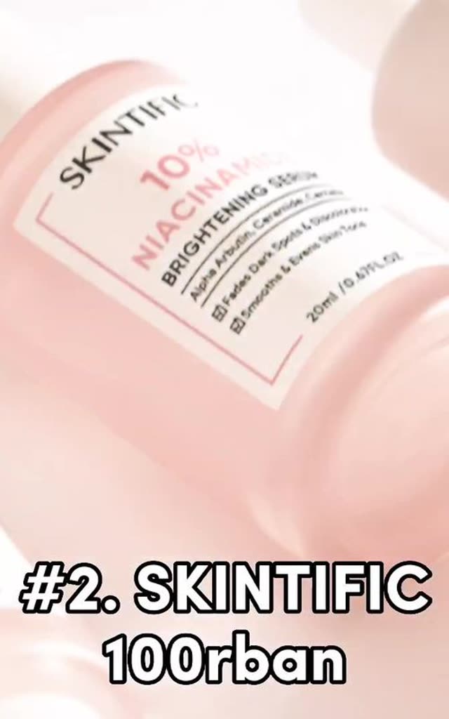 Iklan skincare TikTok top 7 brightening serum