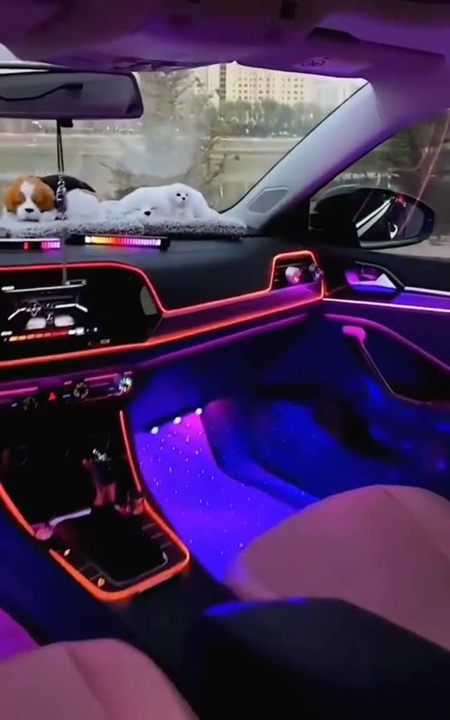 Iklan TikTok lampu LED interior mobil