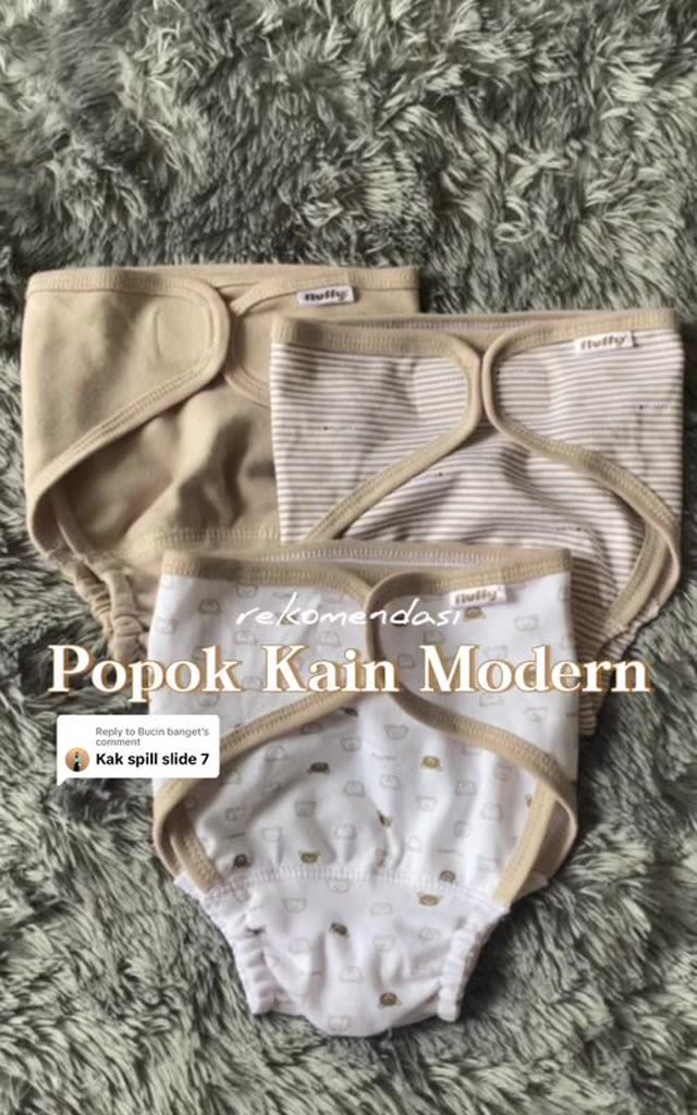 Iklan TikTok popok kain modern