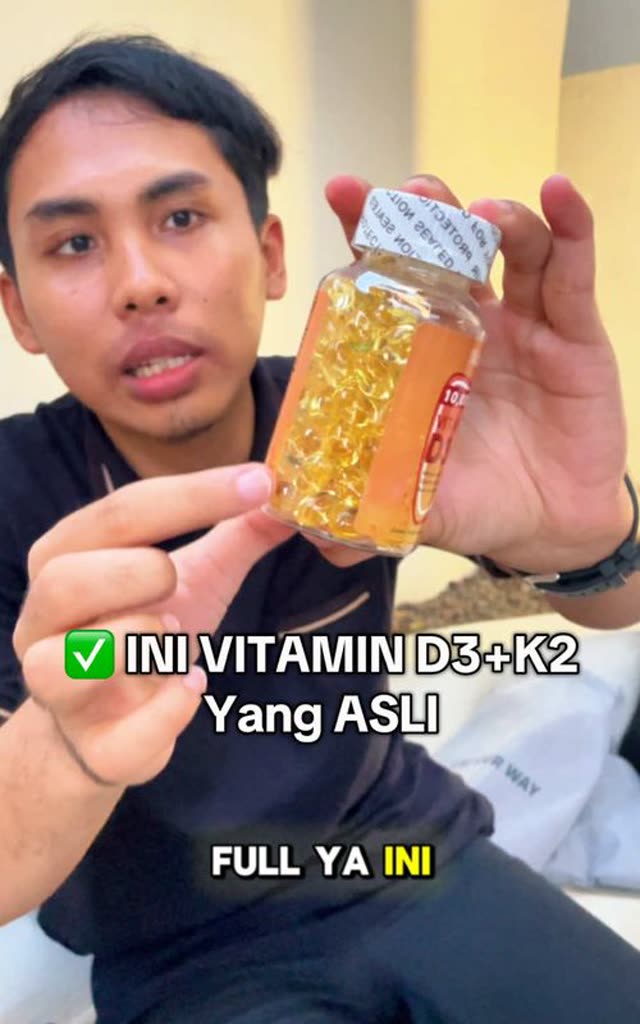 Iklan TikTok Bimaazhars vitamin D3 K2