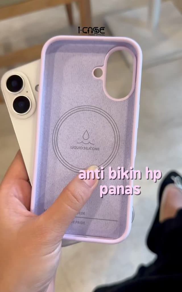 Iklan TikTok iCase Store casing liquid silicone anti panas
